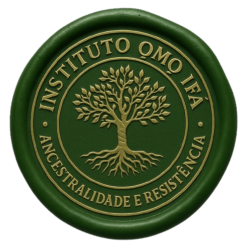 Selo do Instituto Omo Ifá — Ancestralidade e Resistência